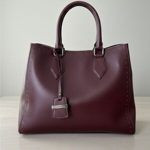 Chic Burgundy Tote Bag